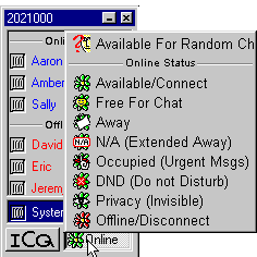 Primera Versión de ICQ