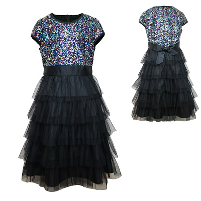 Girl Kid Teen National Pageant Wedding Formal Party Dance Black 4-16 years  Dress | eBay