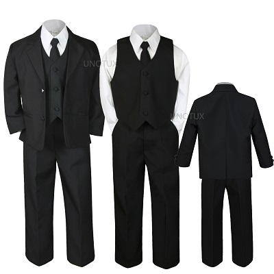 infant black suit