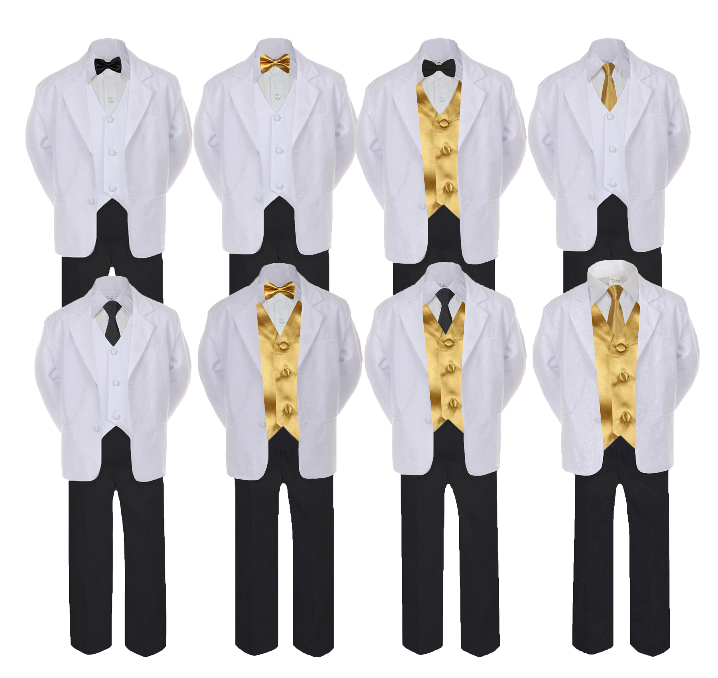 black and gold baby boy outfit