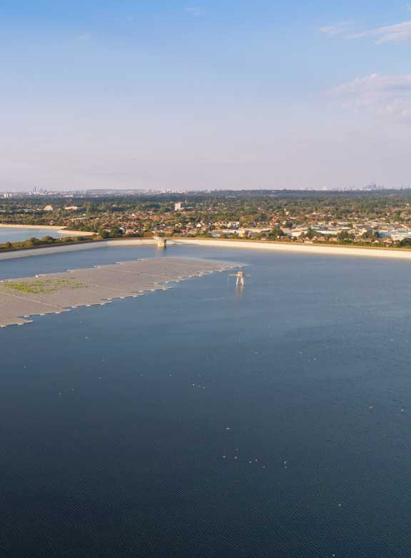 Europe’s largest floating solar array 