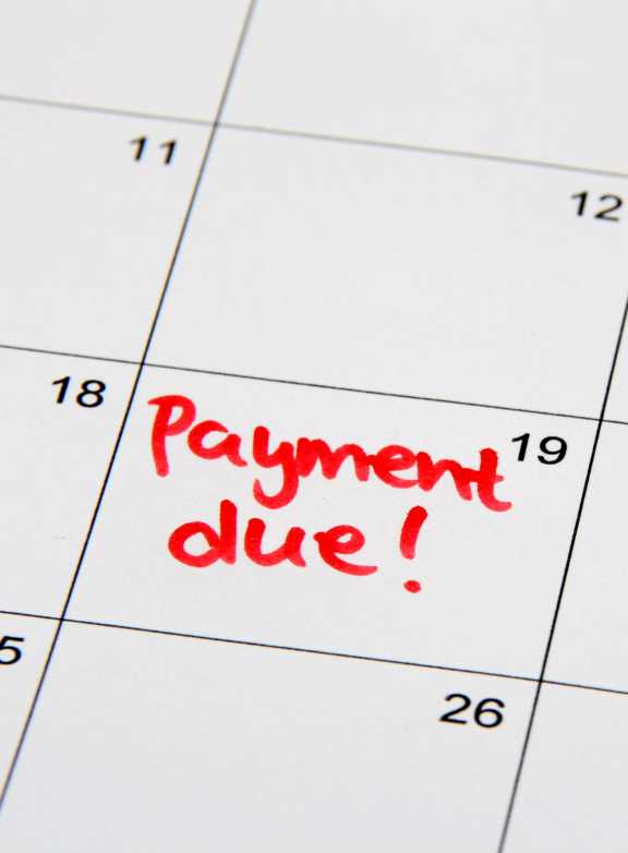 Late payments / debt collection 