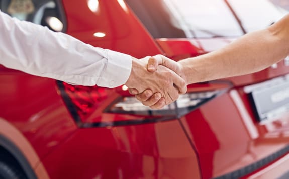 Image of shaking hands