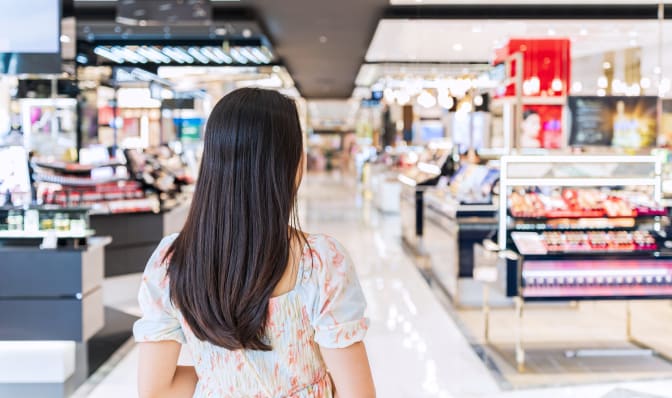 Image of make up store