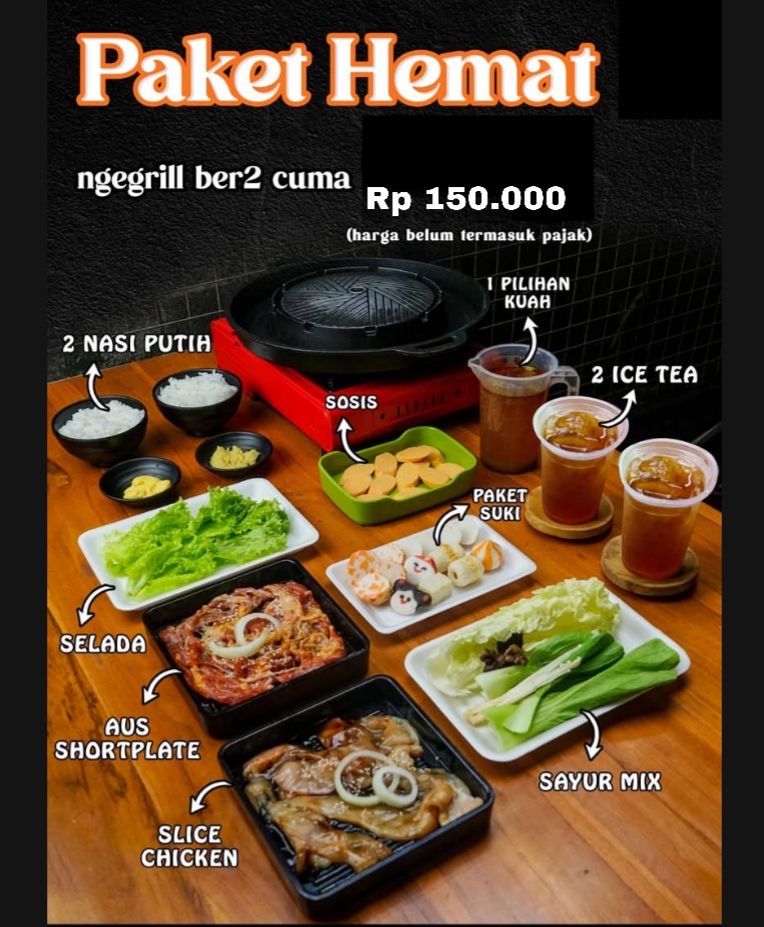 Paket Grill Hemat Berdua