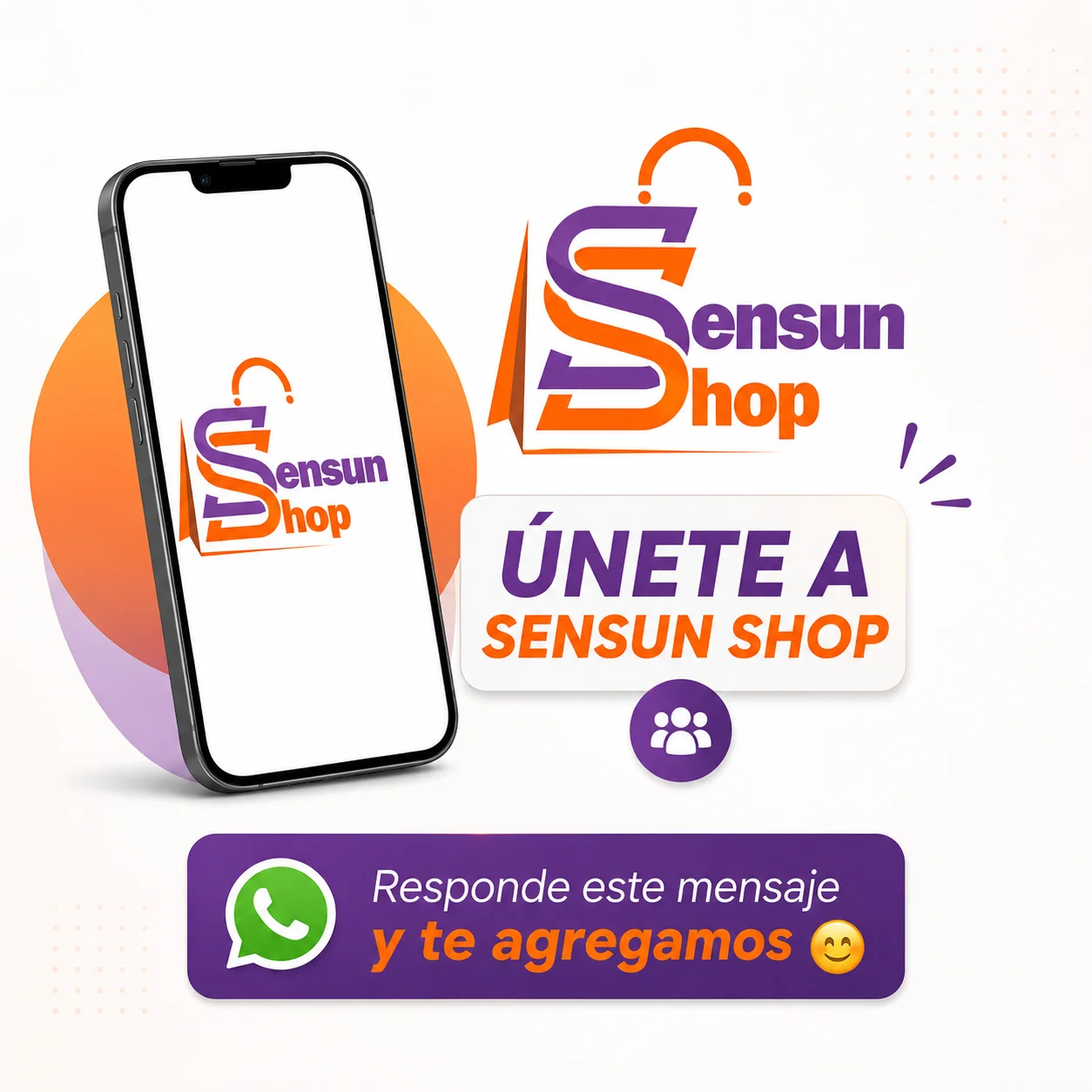 Sensun Shop App Móvil