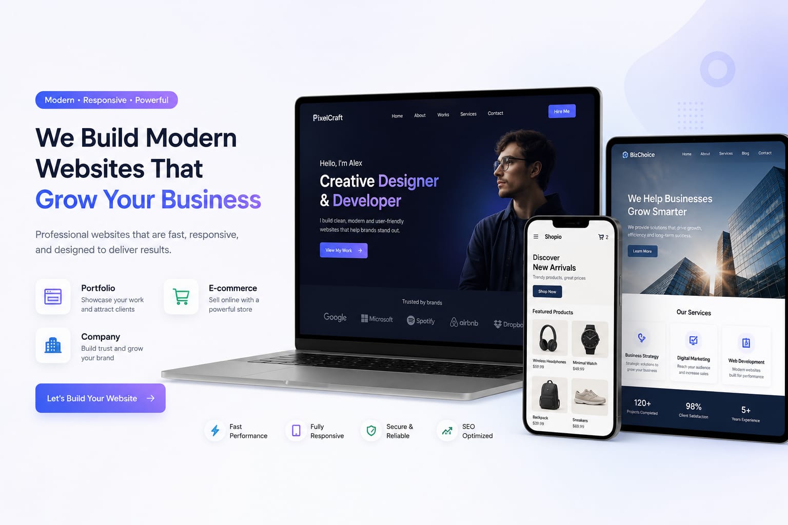 Website Design & Development
