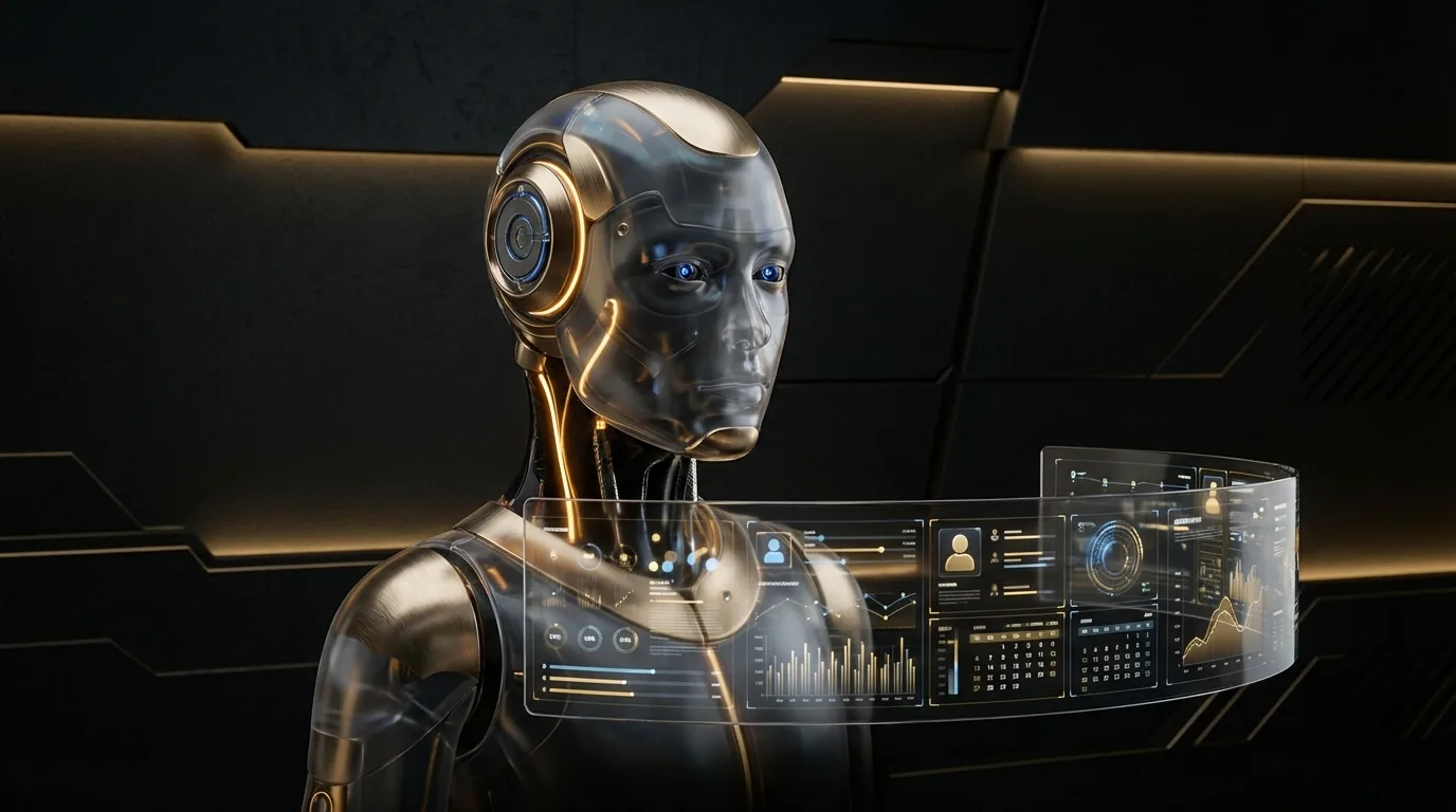 AI Cold Outreach in 2025: Booking 10x More Meetings - Abstract representation of an AI Sales Development Represent