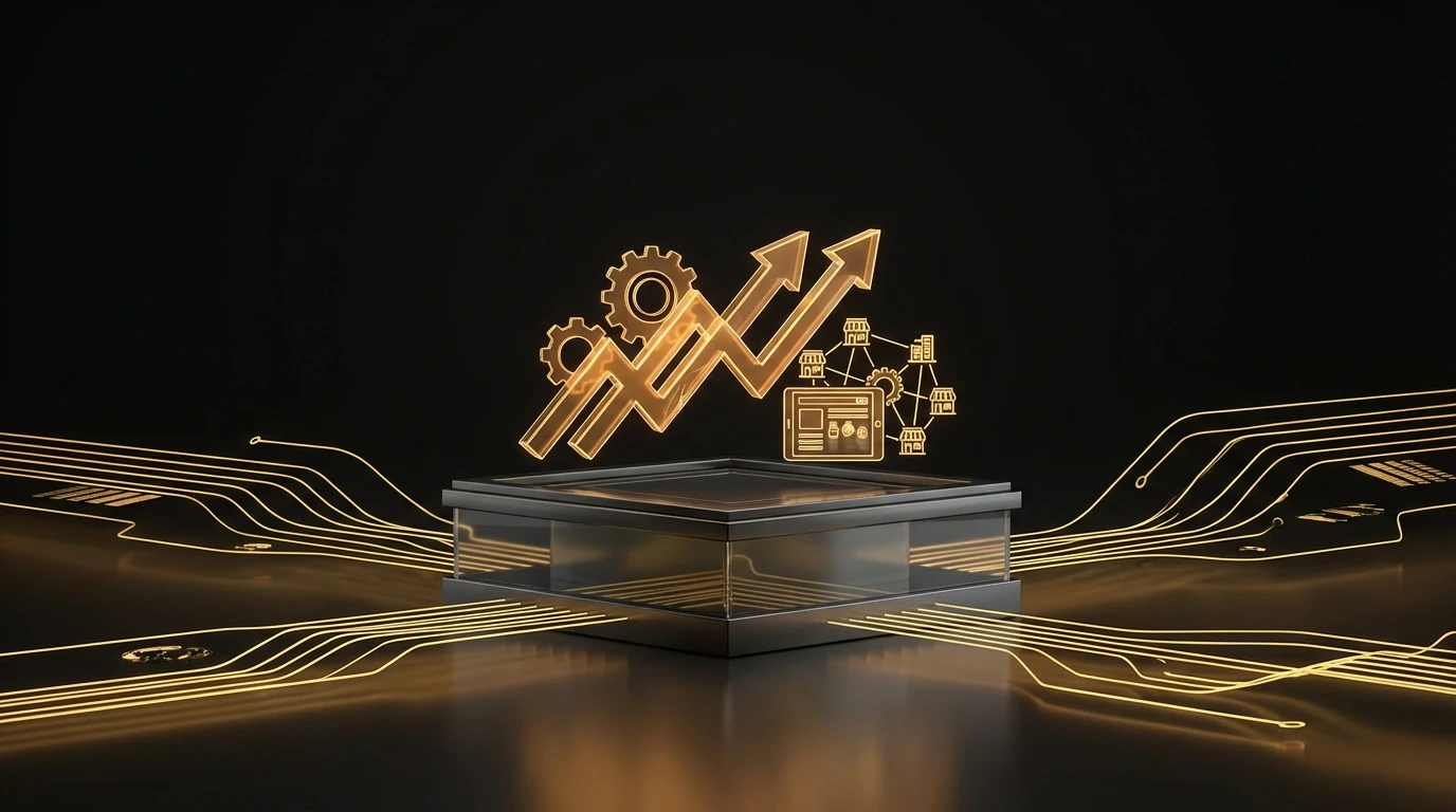 Website ROI Small Business: The $1,500 Fix for Real Growth - Concept illustration for website ROI small business: futuris