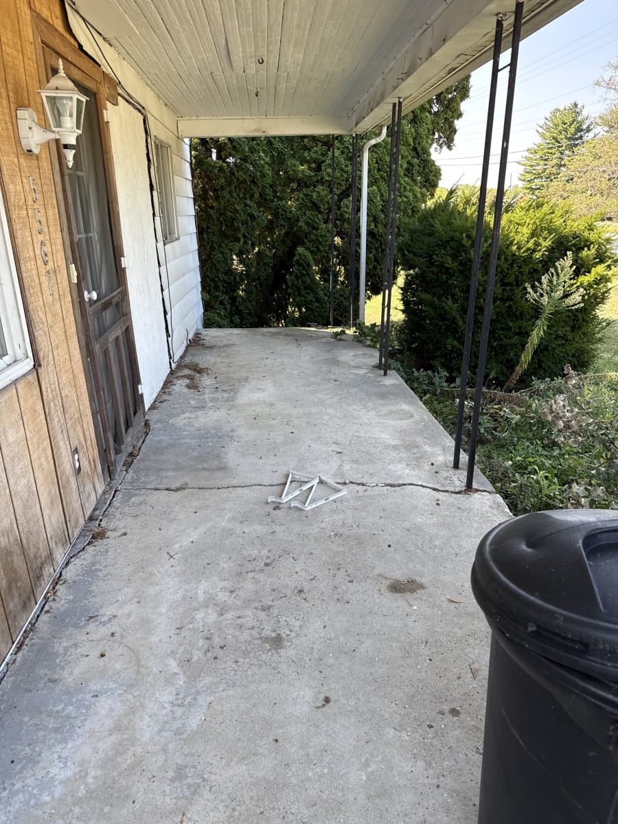 After junk removal - Jake Hauls Junk