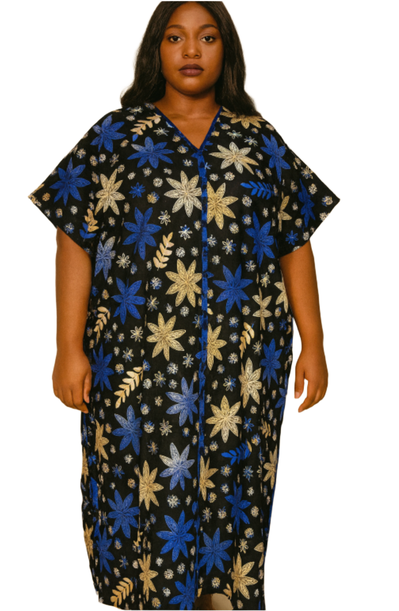 Ankara Long Dress
