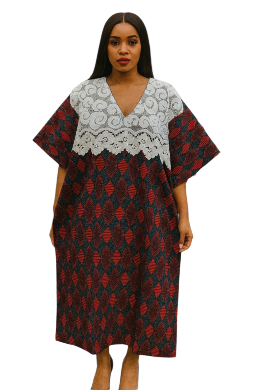 Ankara Kaftan dress