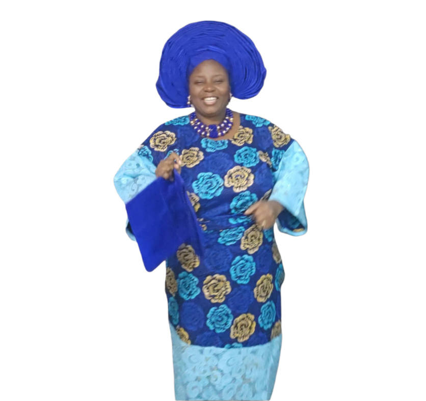 Blouse and Wrapper Ankara with Lace materials
