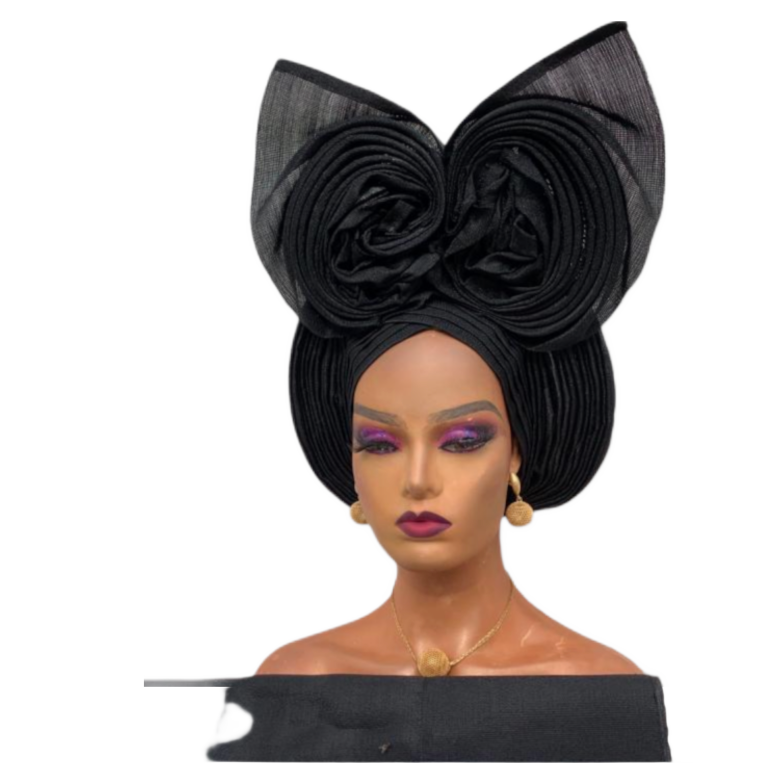 Pre tied Aso Oke Head wrap