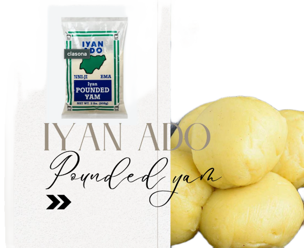Iyan Ado Pounded Yam – 2lbs
