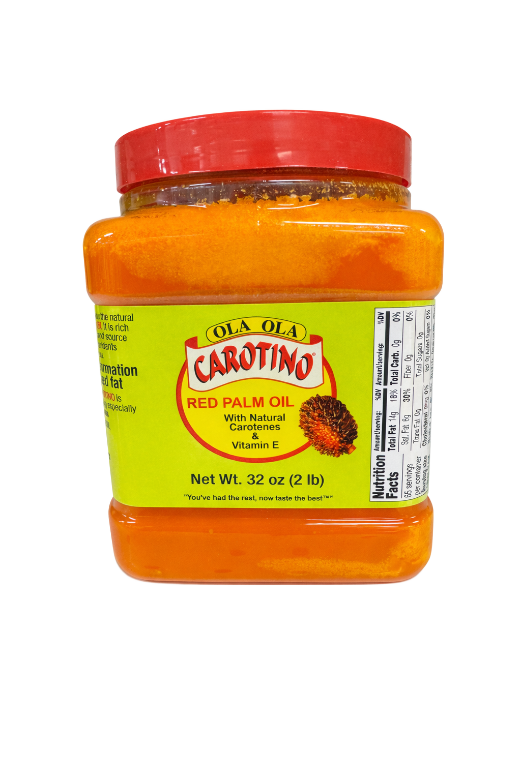 Carotino Red Palm Oil – 32 oz (2 lb)
