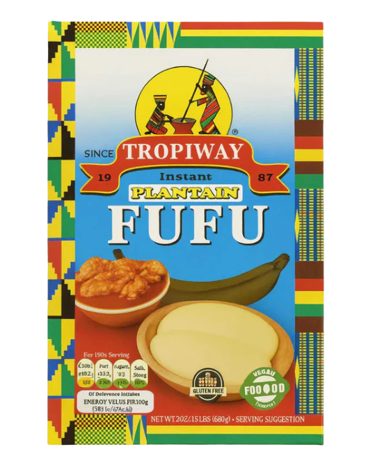 Tropiway Instant Plantain Fufu 680g (1.5 lbs)