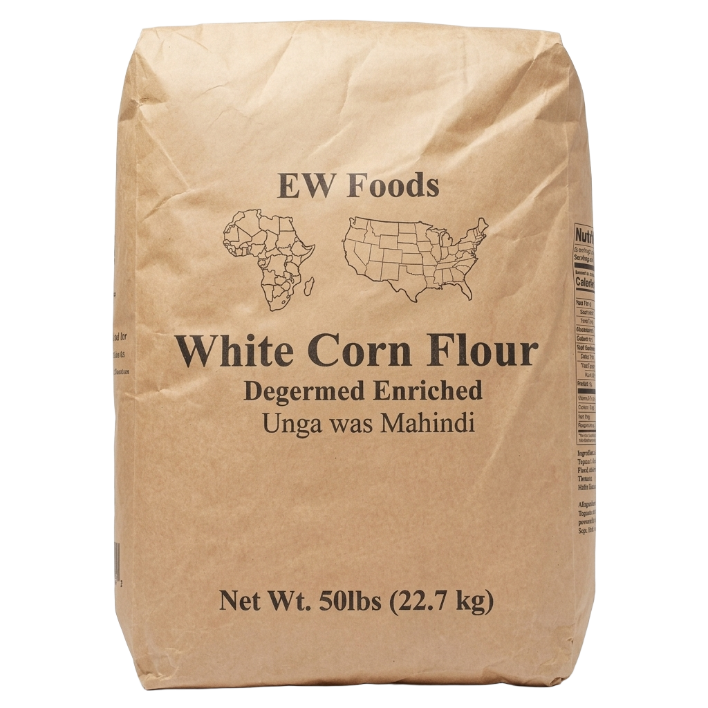 EW Foods White Corn Flour Degeemed Enriched image 1