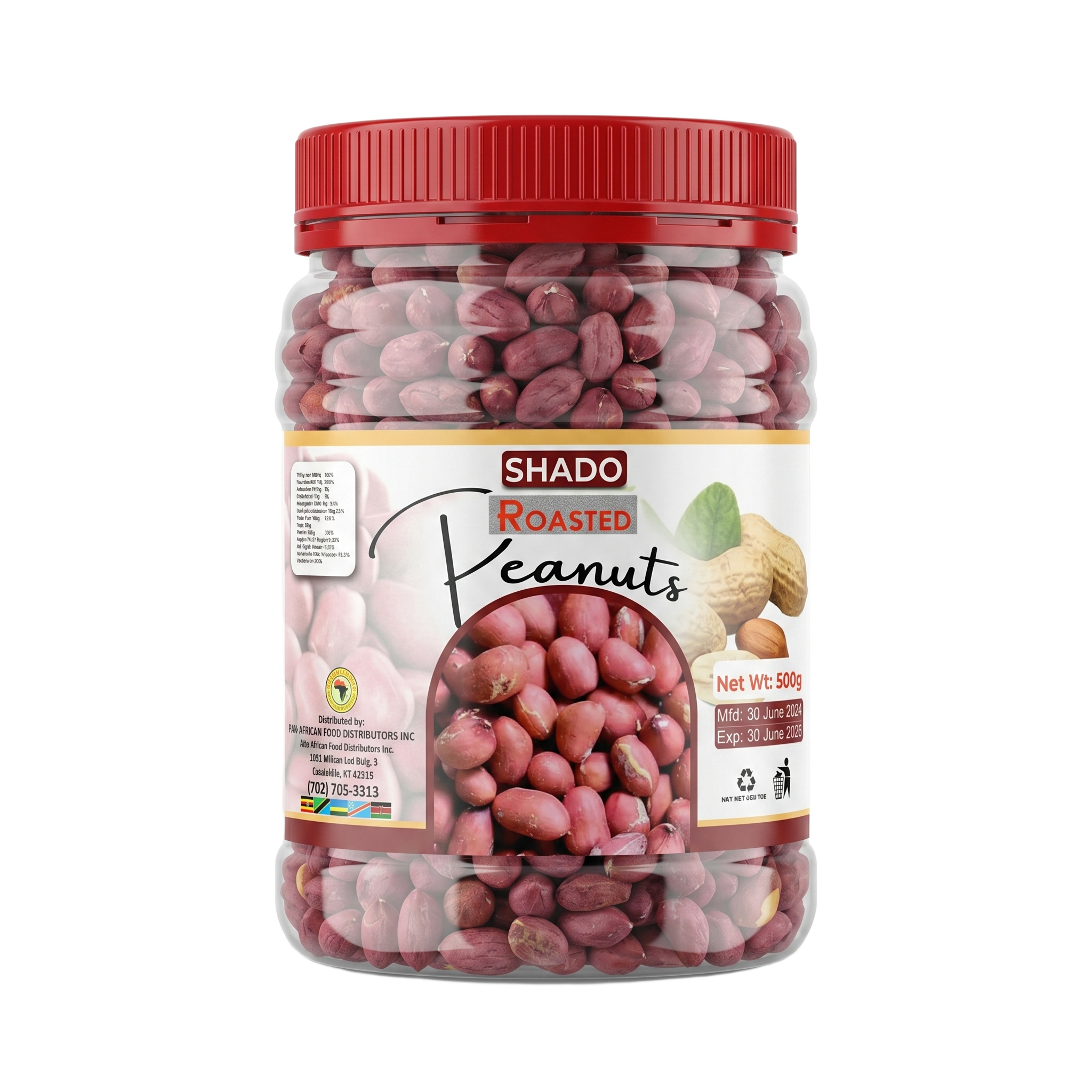 Salted Peanuts Jar