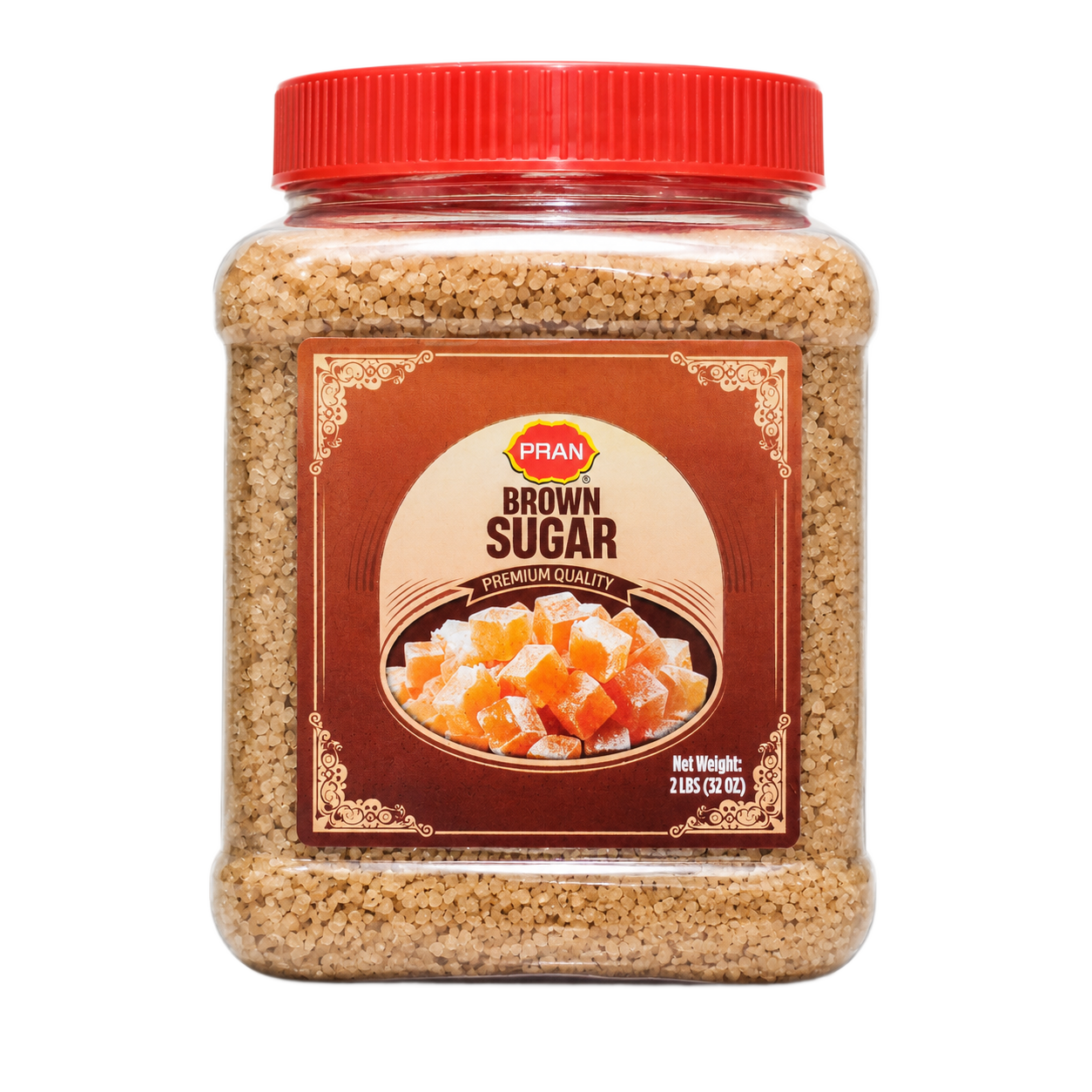 PRAN Brown Sugar Premium Quality - 2 lbs (32 oz)