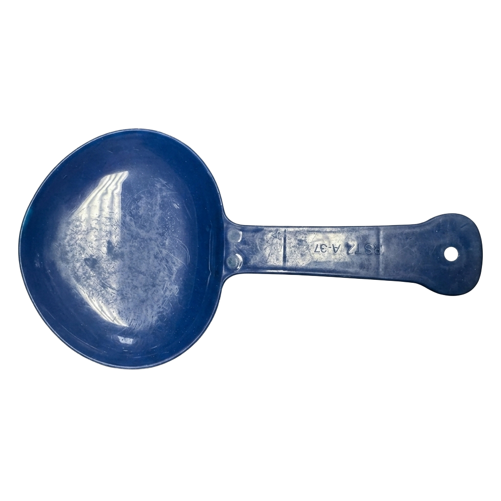 Blue Serving Spoon for Ugali & Rice (Melamine)