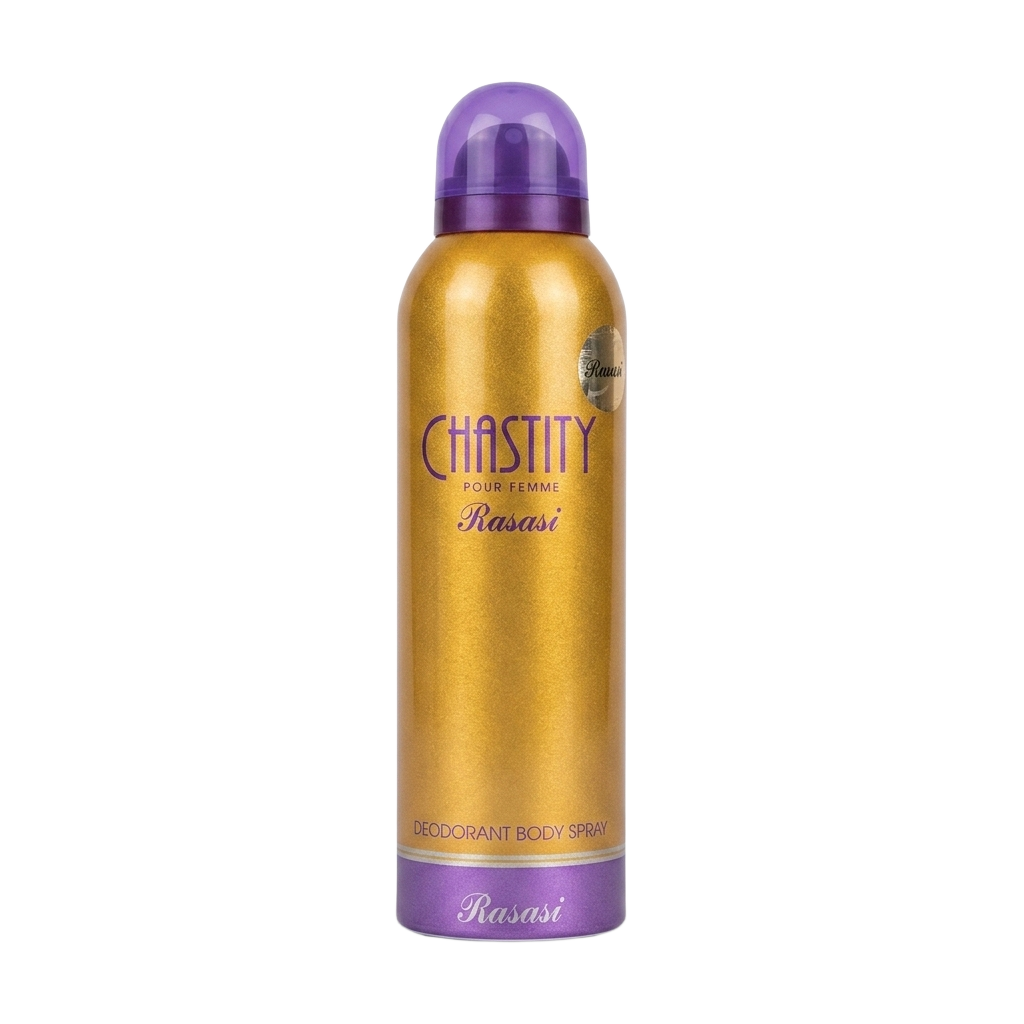 Rasasi Chastity Deodorant Body Spray, 200 ml