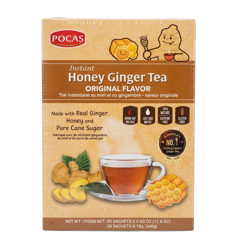 Honey & Ginger Tea Bags
