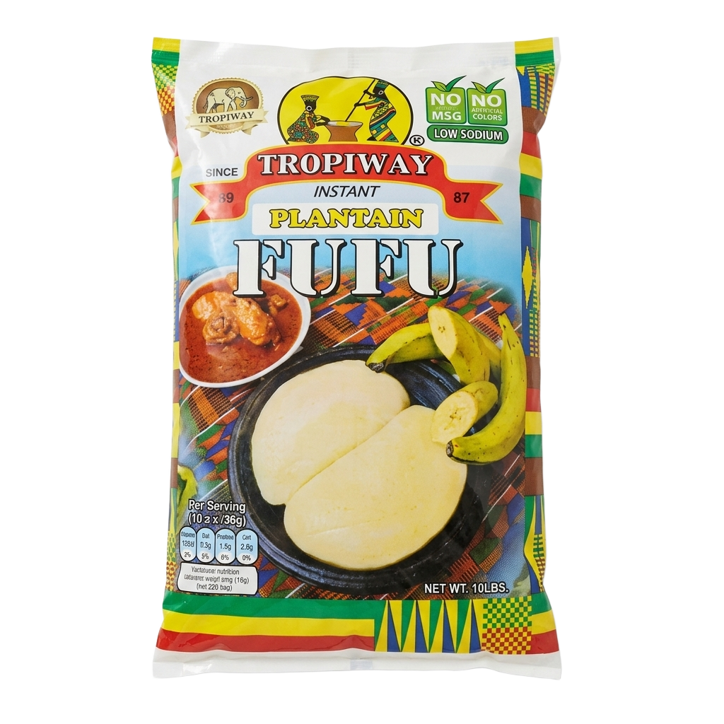 Tropiway Instant Plantain Fufu
