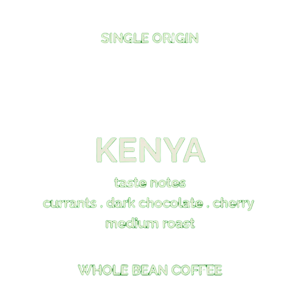 Karimikui I KENYA - Sasa Coffee, Medium Roast, 12oz / 340g