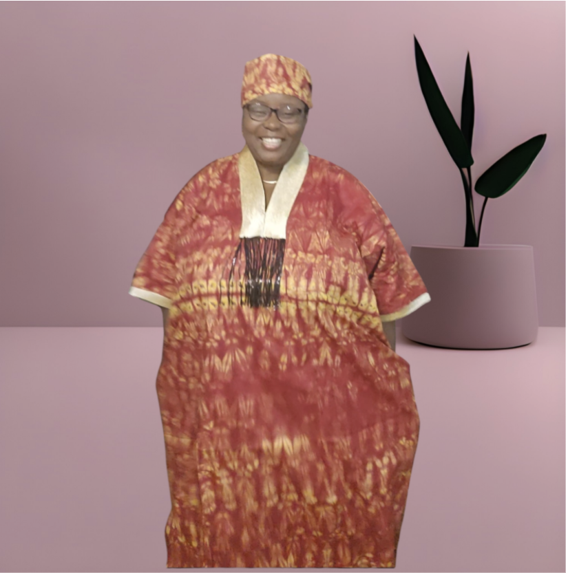 V-Neck Kaftan-Abaya Dress