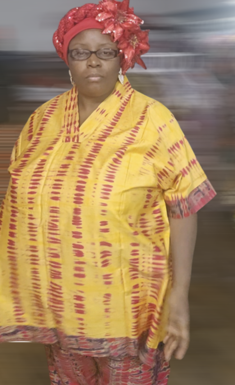 2 pieces set of Silk Kampala (top and pants)