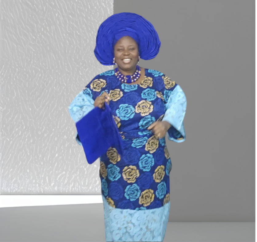 Blouse and Wrapper Ankara with Lace materials