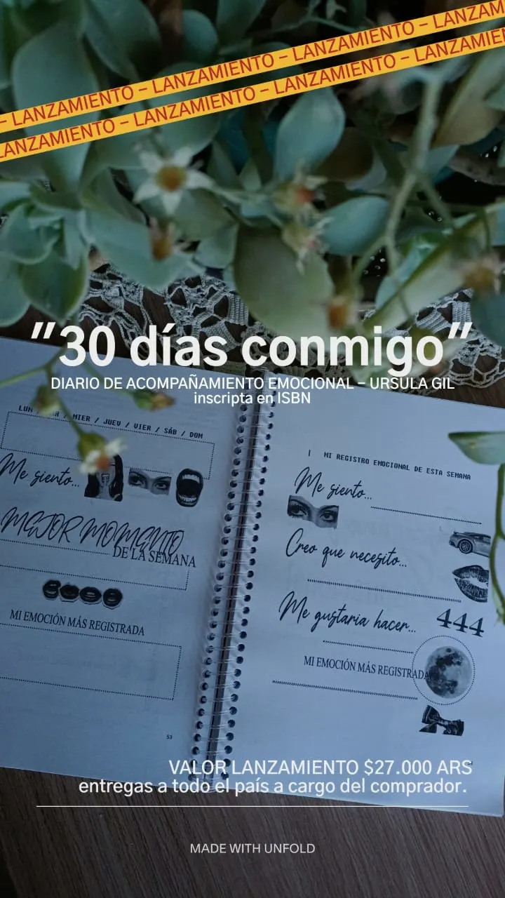 30 dias conmigo - diario de acompañamiento emocional 2