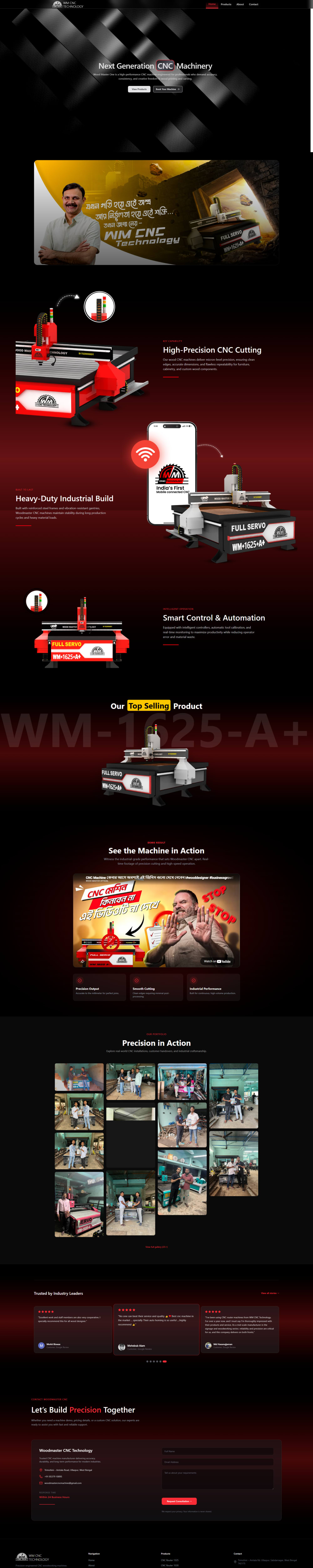 Wood Master CNC Technology - Websites