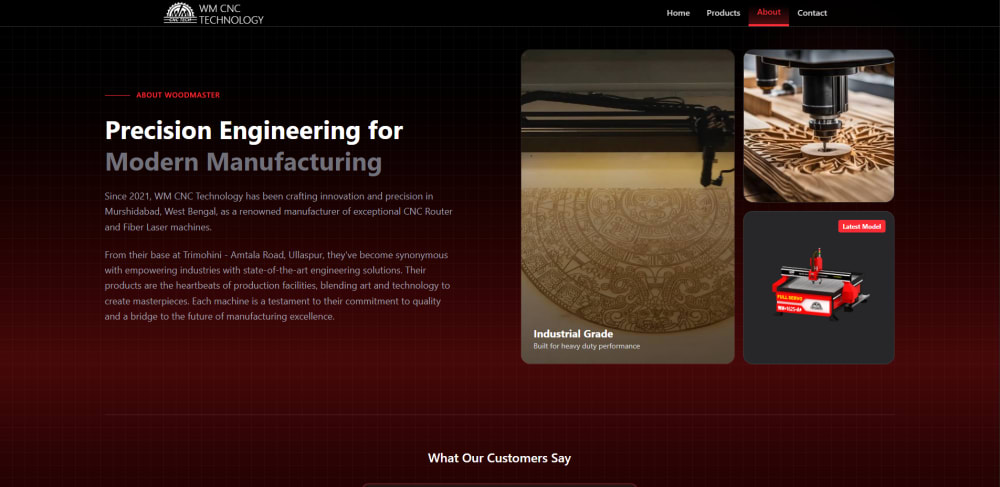 Wood Master CNC Technology - Websites