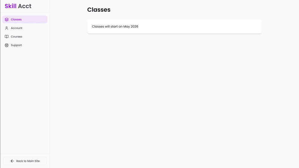 Skill Acct - Websites