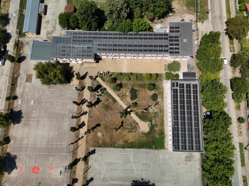 Внедряване на ЕСП и ВЕИ в ОУ "Максим Горки" - Снимка 3