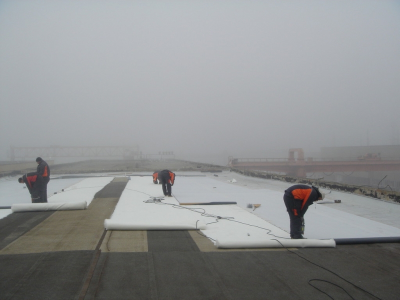 Ремонт покрив и подмяна хидроизолация складови помещения ТЕЦ МИ2 - Снимка 3