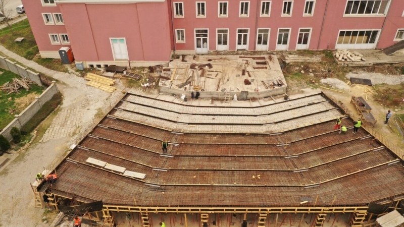 Открит Амфитеатър към читалище „Георги Парцалев“ - Снимка 8