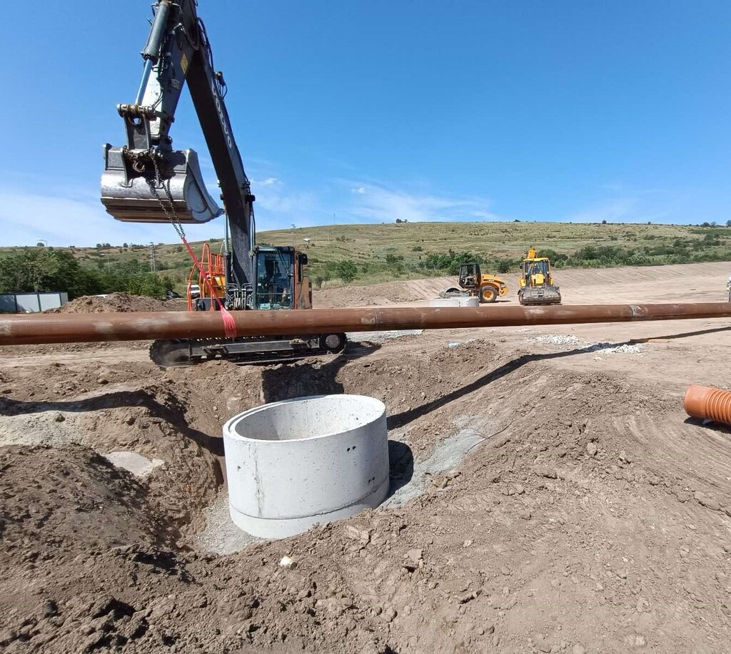 Изграждане на клетка 2 на депо за битови отпадъци - Снимка 12