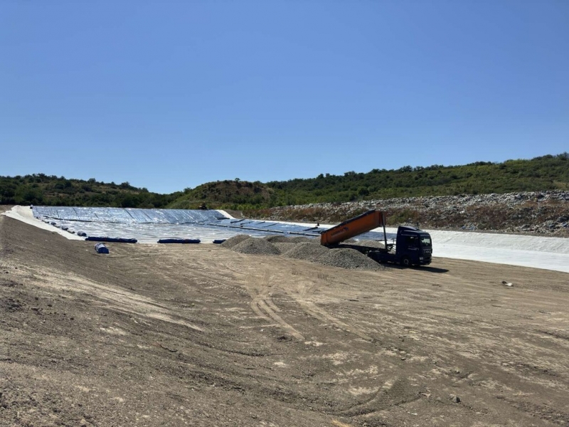 Изграждане на клетка 2 на депо за битови отпадъци - Снимка 6