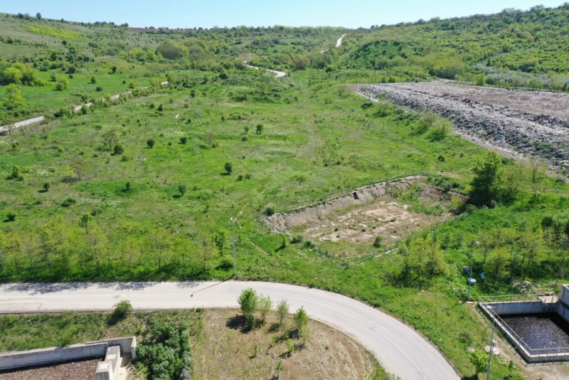 Изграждане на клетка 2 на депо за битови отпадъци - Снимка 18