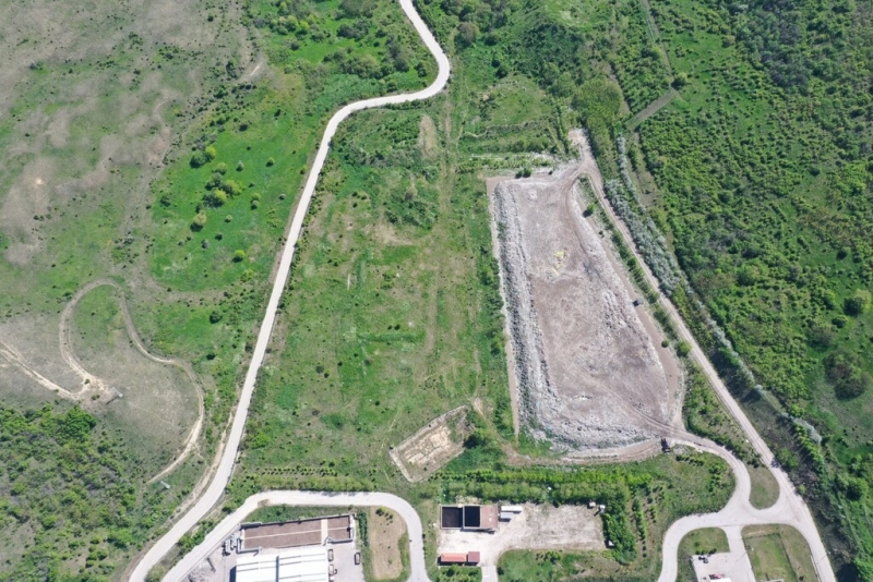 Изграждане на клетка 2 на депо за битови отпадъци - Снимка 17