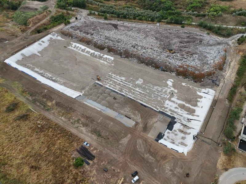 Изграждане на клетка 2 на депо за битови отпадъци - Снимка 3