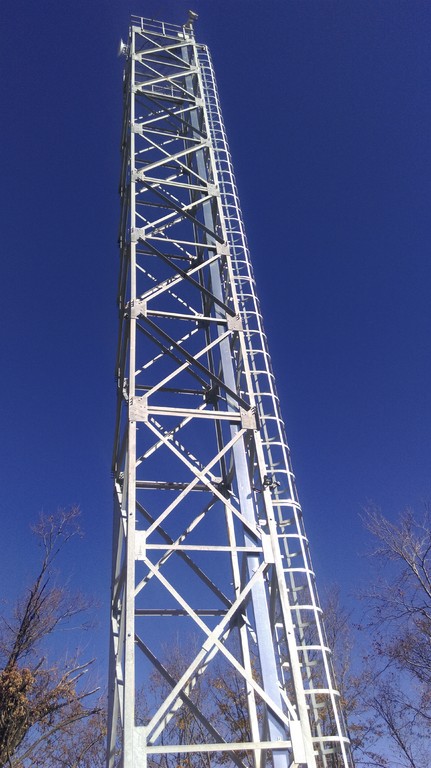 Изграждане на противопожарна кула в землището - Снимка 2