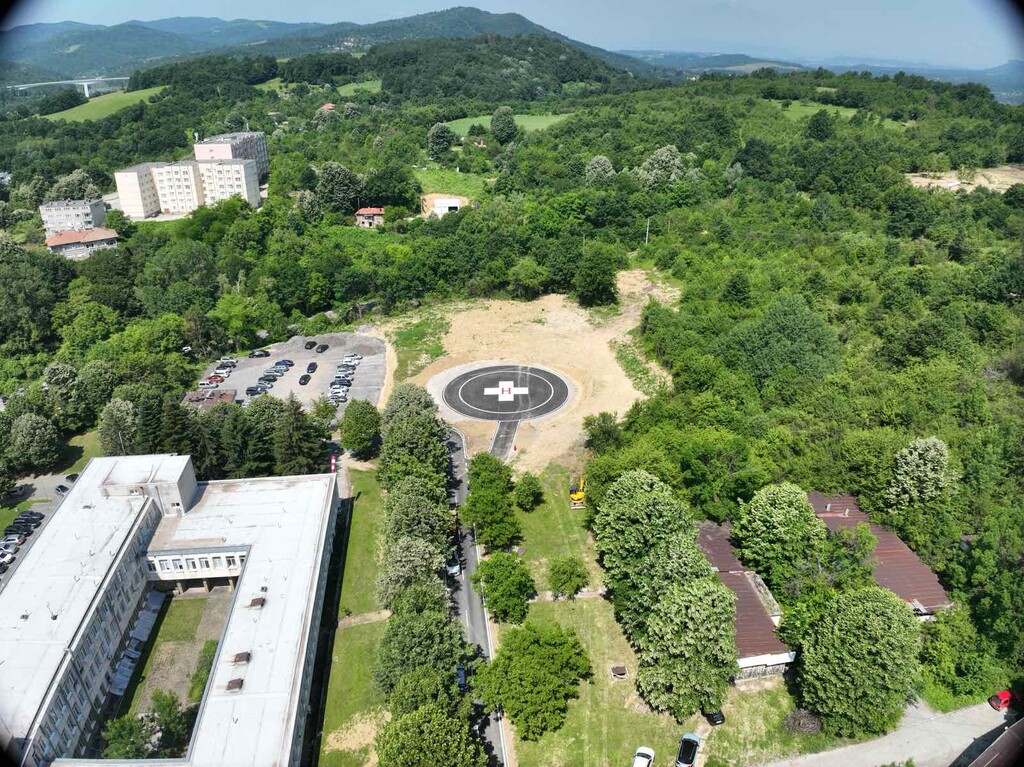 Строителство на ново болнично вертолетно летище