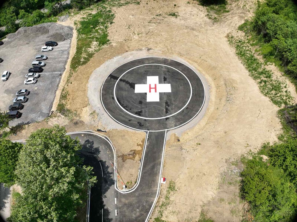 Строителство на ново болнично вертолетно летище - Снимка 3