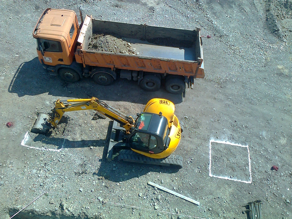 Изграждане на естакада - Снимка 11