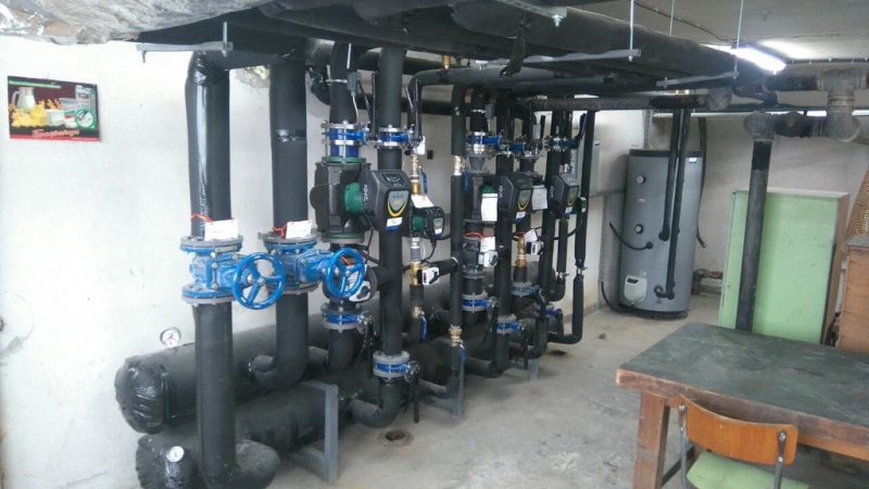 Отоплителна инсталация на ПМГ  "Акад. Ив. Гюзелев" - Снимка 2