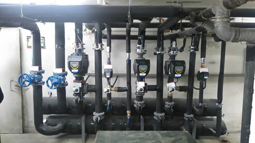 Отоплителна инсталация на ПМГ  "Акад. Ив. Гюзелев"